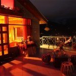 Terrace in the evening